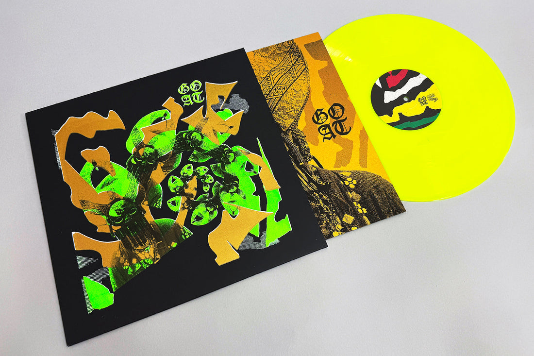 New Ltd Edition screen-printed Goat vinyl