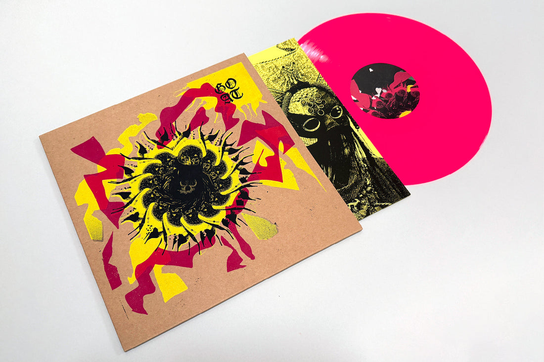 Very ltd screen printed Goat vinyl