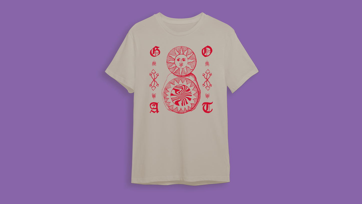 Goat 'Medicine' Symbols T-Shirt