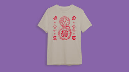 Goat 'Medicine' Symbols T-Shirt