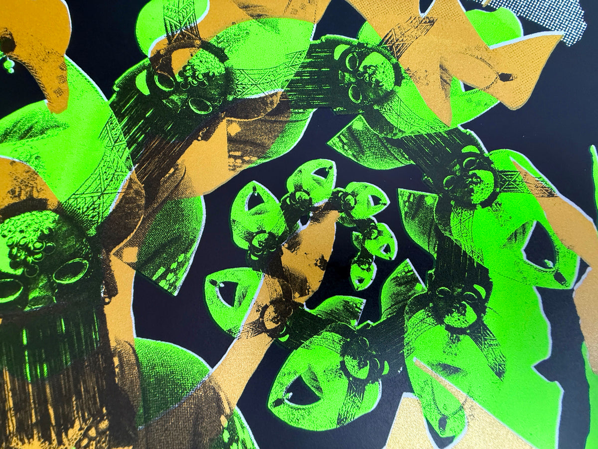 Goat Goat - Ltd Screen Print Sleeve v2 & Neon Yellow Vinyl