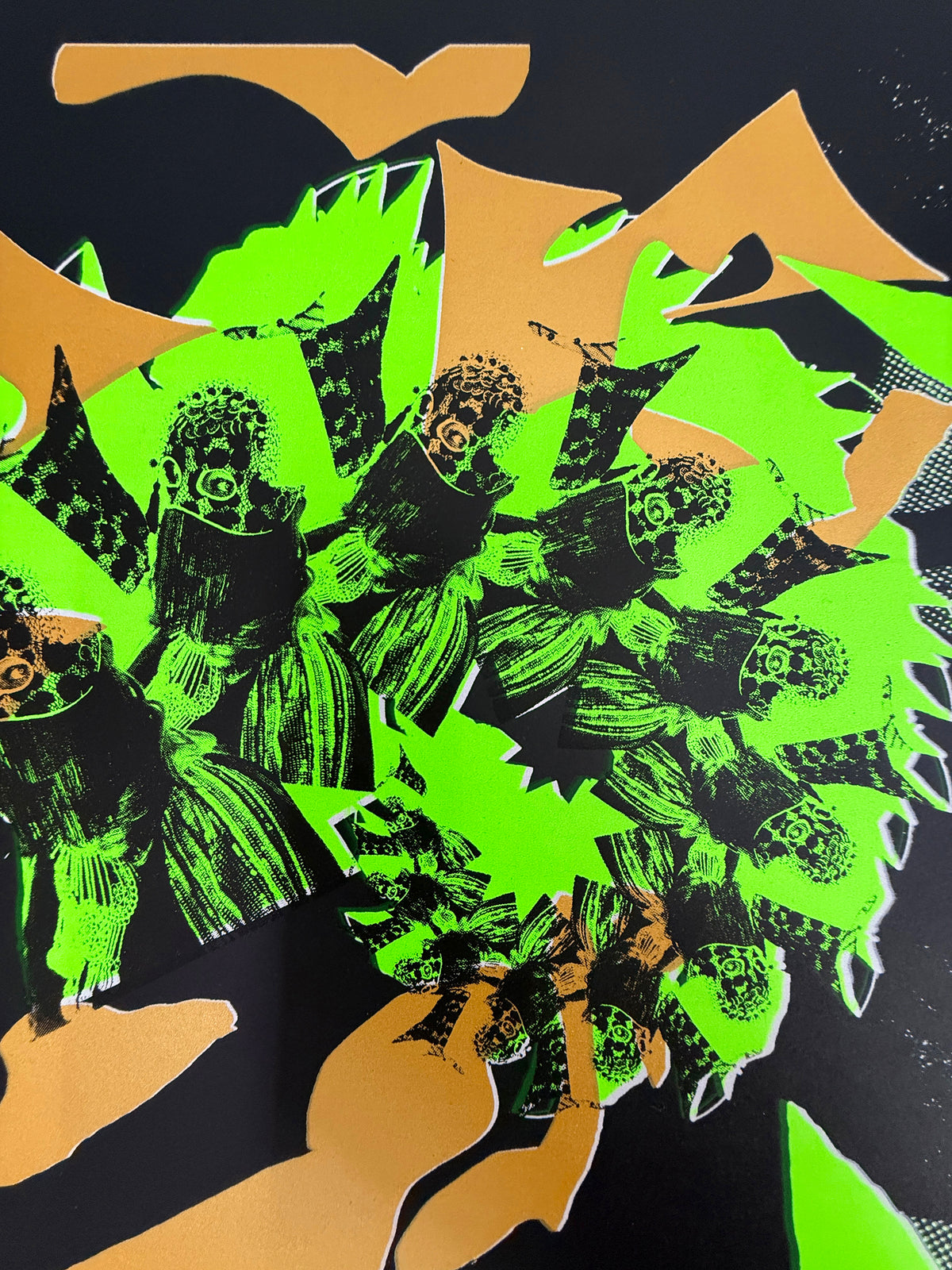 Goat Goat - Ltd Screen Print Sleeve v2 & Neon Yellow Vinyl