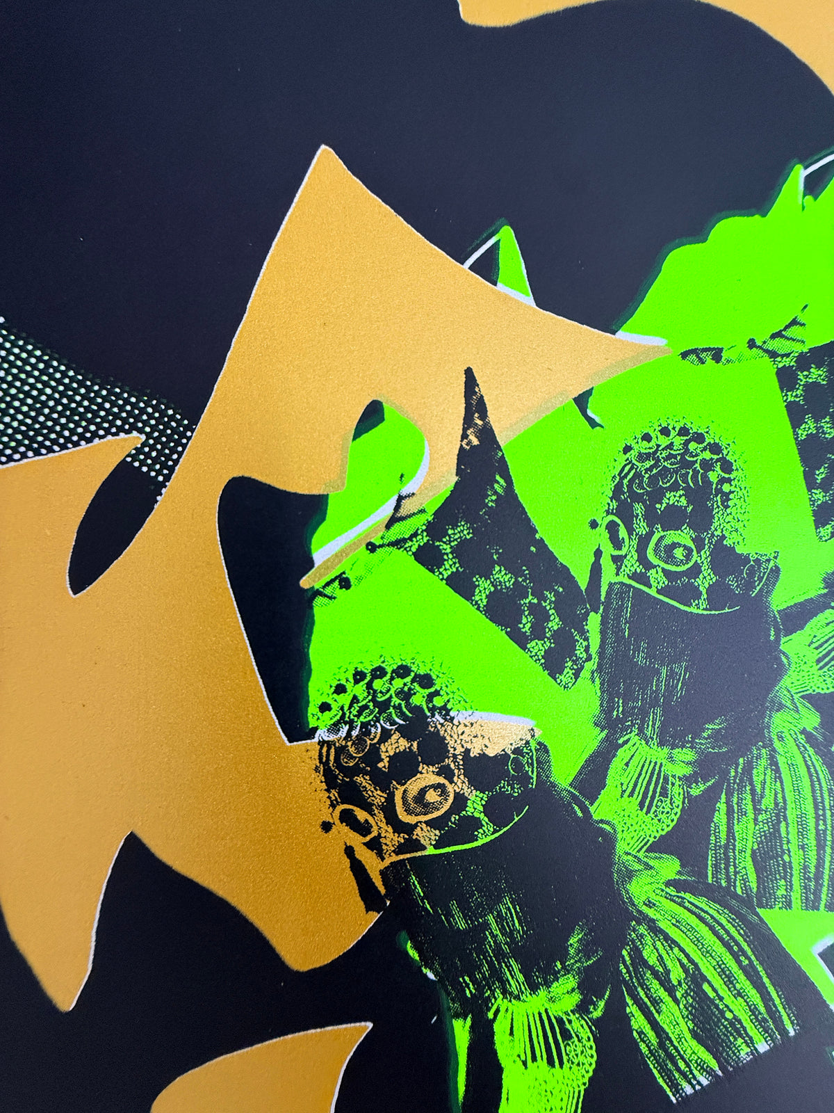 Goat Goat - Ltd Screen Print Sleeve v2 & Neon Yellow Vinyl