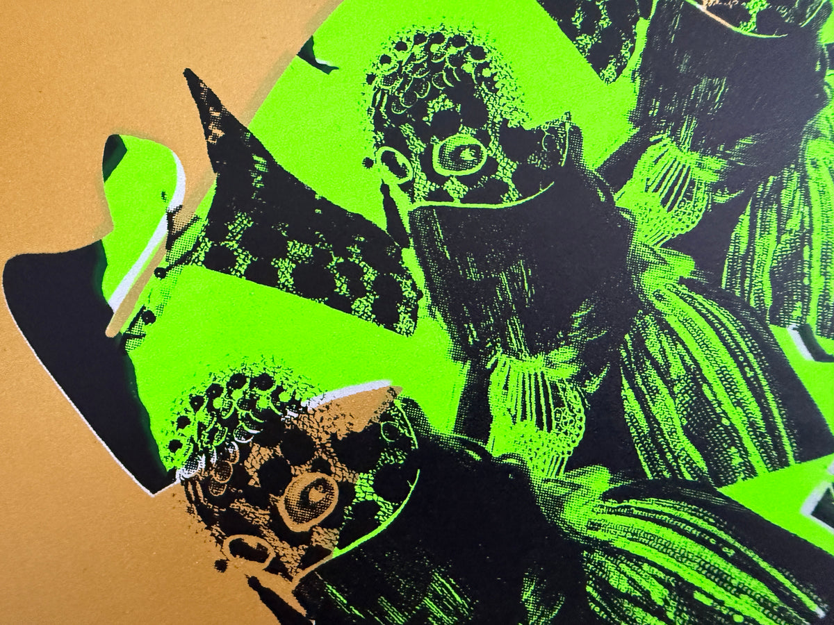 Goat Goat - Ltd Screen Print Sleeve v2 & Neon Yellow Vinyl