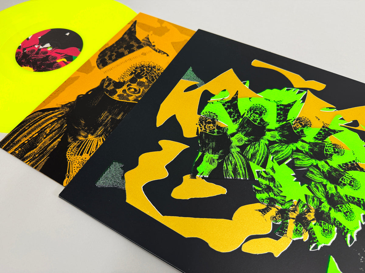 Goat Goat - Ltd Screen Print Sleeve v2 & Neon Yellow Vinyl