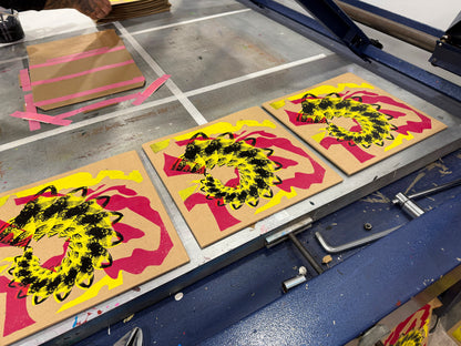 Goat Goat - Ltd Screen Print Sleeve & Neon Pink Vinyl